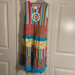 Boutique girls dress zaza couture sz 7